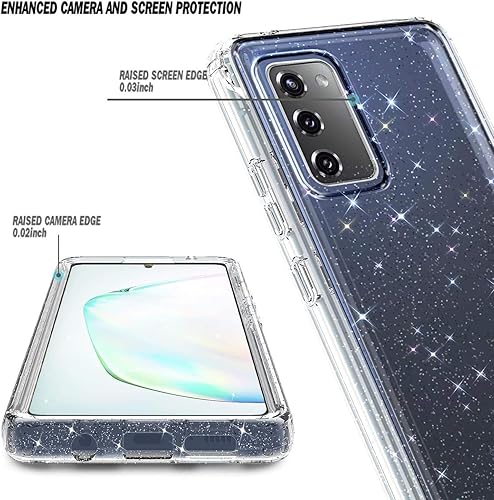 Miniatura 3 de NZND Funda para Samsung Galaxy S20 FE 5G con protector de pantalla integrado, funda protectora de cuerpo completo a prueba de golpes, resistente a