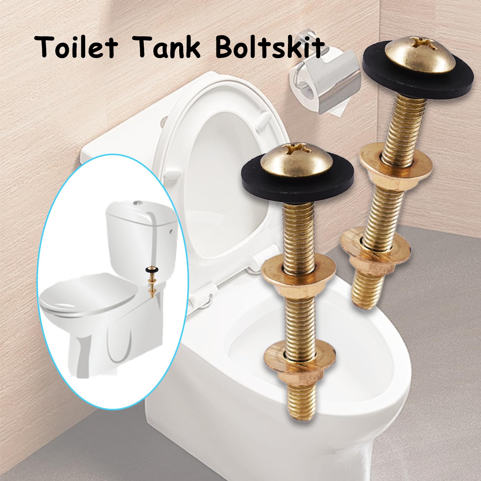 タ*カ様 真鍮製ナット 80個セット (2分・3分) Amazon.co.jp: 真鍮製トイレタンクボルトスキット2個パック、便座用