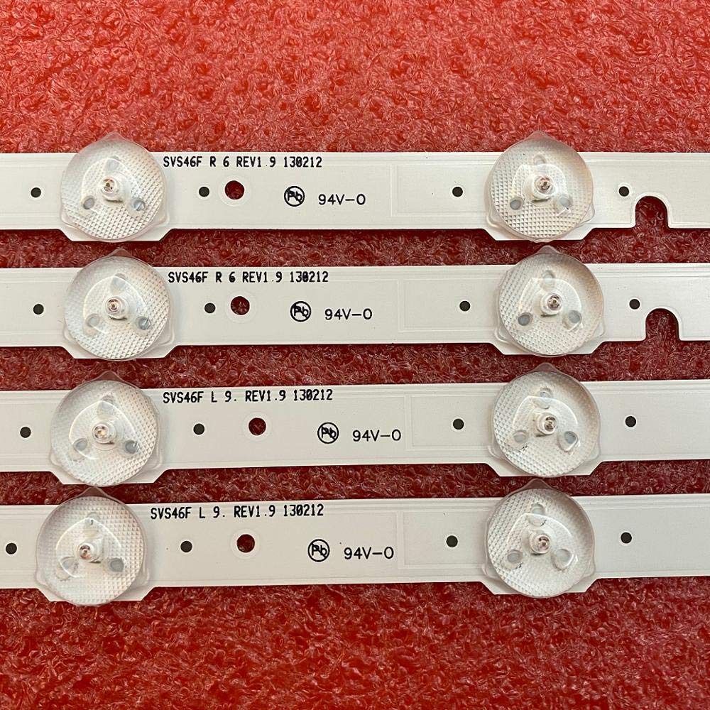 Bande LED Compatible Fit for UE46F6400AW UA46F6400 UE46F5000 UE46F6650 UE46F6800 UN46F6300 UE46F6400 BN96-25308A 25309A D2GE-460SCA 460SCB-R3