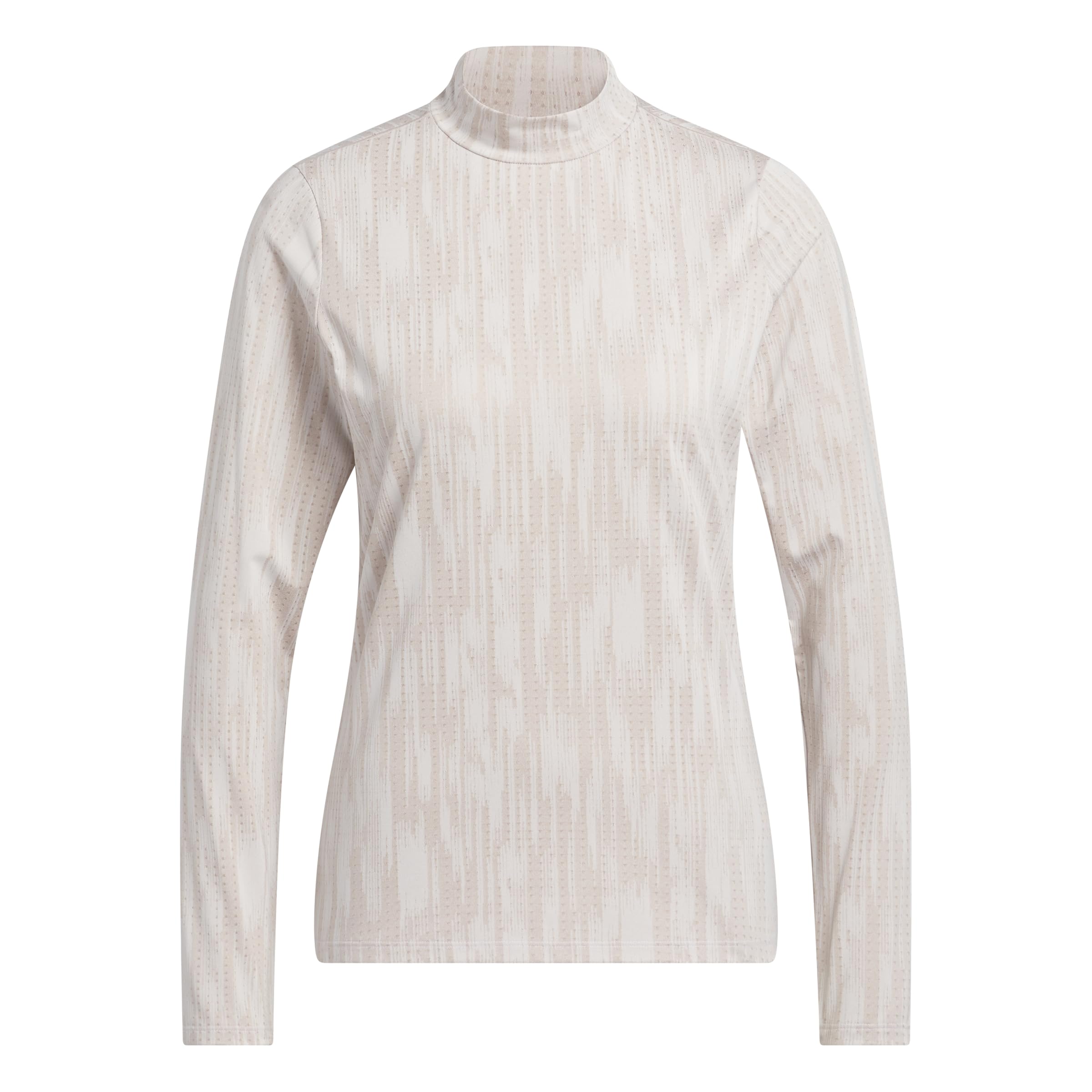 adidas Women's Ultimate365 Jacquard Long Sleeve Mock Neck Top
