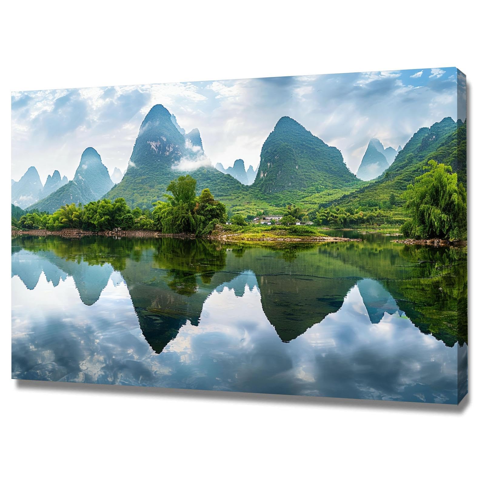Poster poster mural tableau paysage décoration murale moderne 40x60 - 7