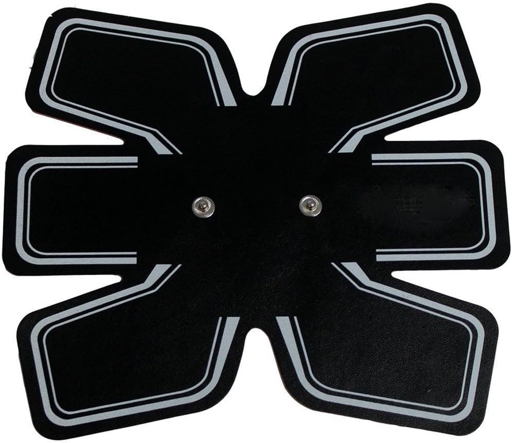 Teleshop No Controller 6 Pack Ab Pads for 6 Pack Ab Trainer, Black