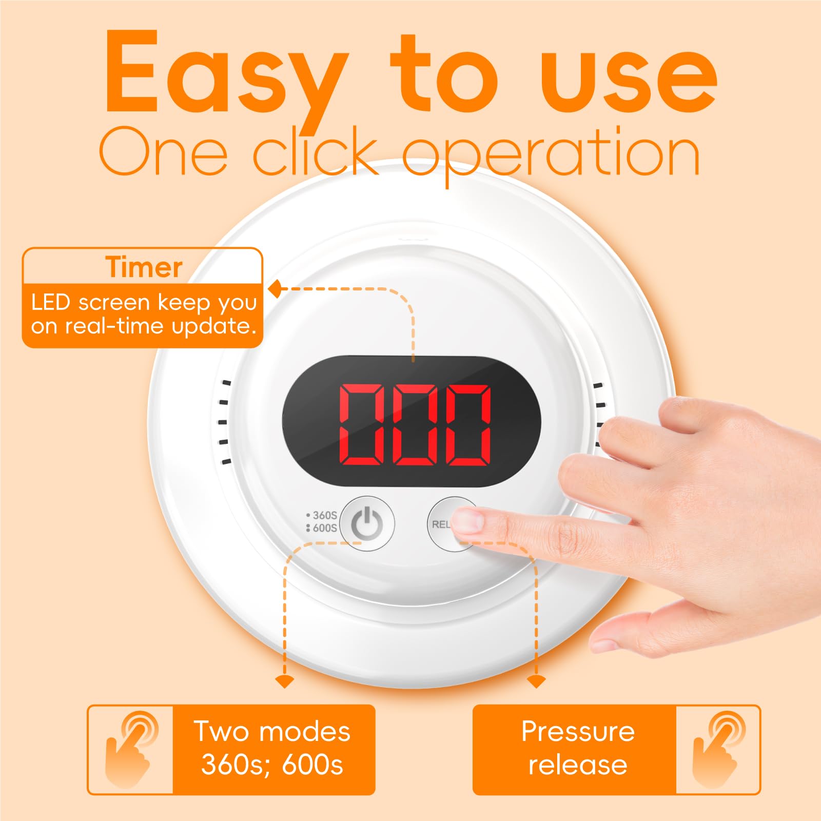 ISTOYO Smart Macchina Togli Bolle Resina, Rimuovere 99% Bolla in 5-8 Minuti, >95kPa Camera di Vuoto per Resina Epossidica, Resina UV, Artigianato Fai Da Te, Fabbricazione di Gioielli