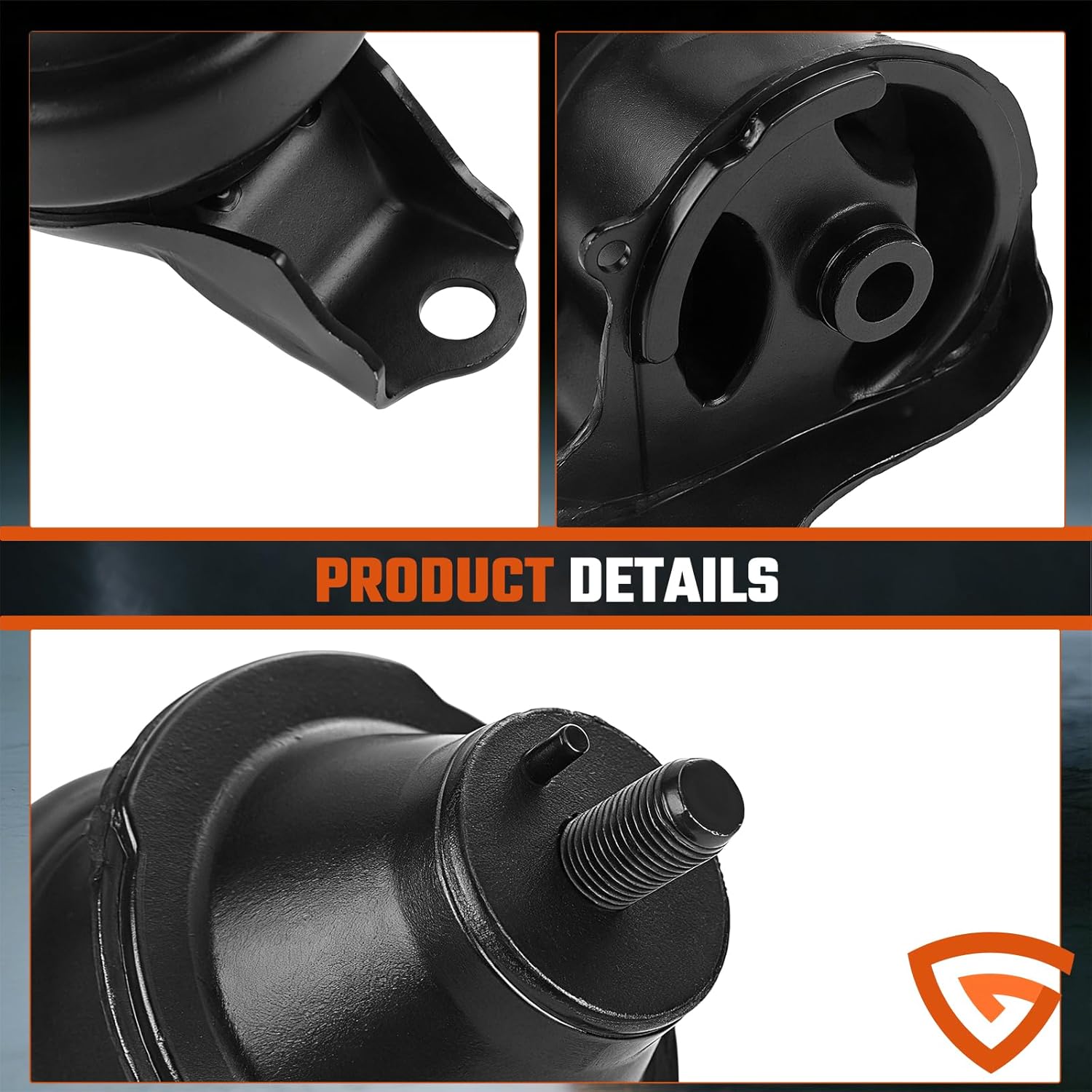 5PCS Engine Motor Mount and Transmission Mount Set Compatible with Honda CR-V 1997 1998 1999 2000 2001 2.0L, Replaces# A6520 A6585 A6576 A6526 A6506