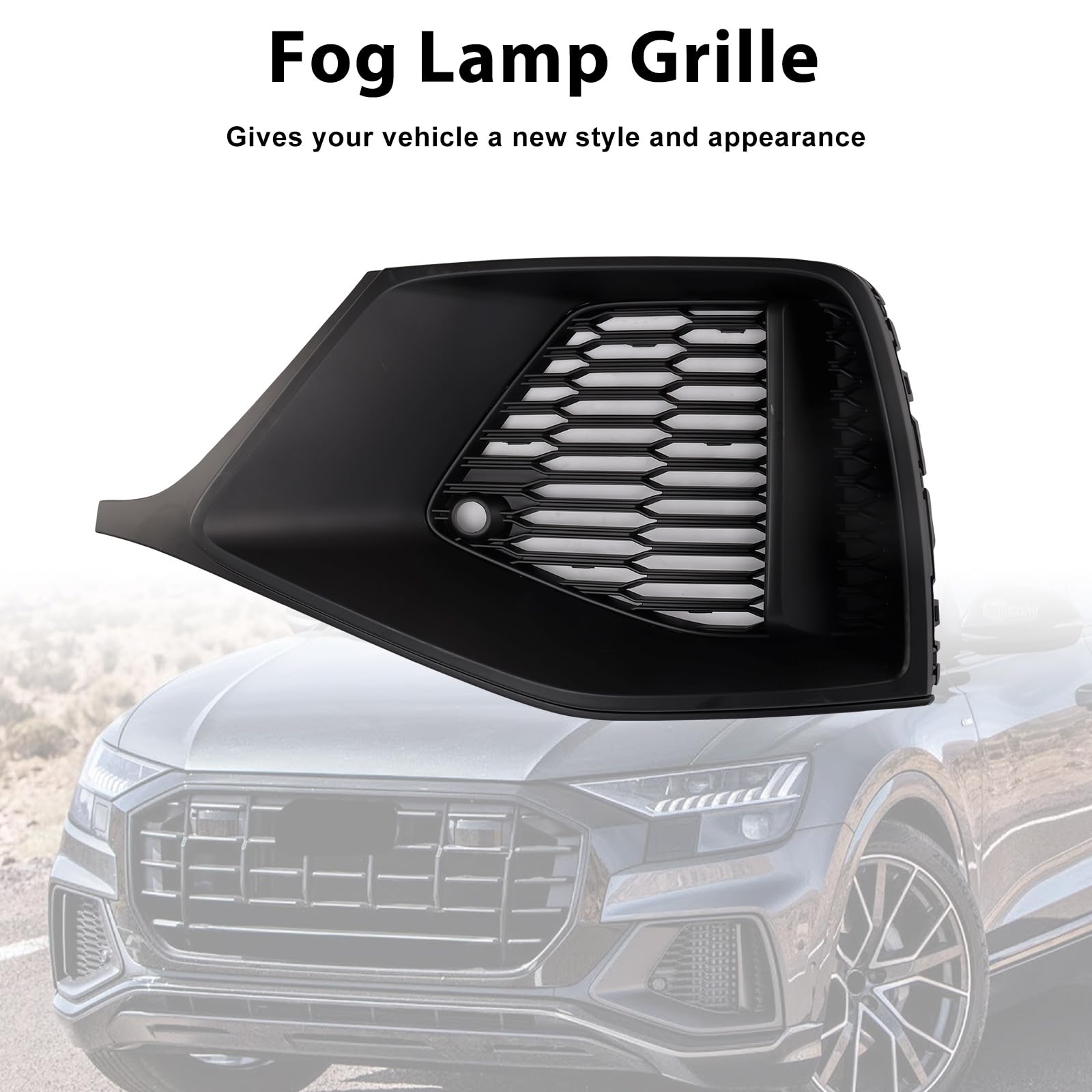 Griglia paraurti Anteriore Left Front Bumper Trim 4M8807681A Fit for Audi Q8 S-Line SQ8 2018-2023 (No Logo)
