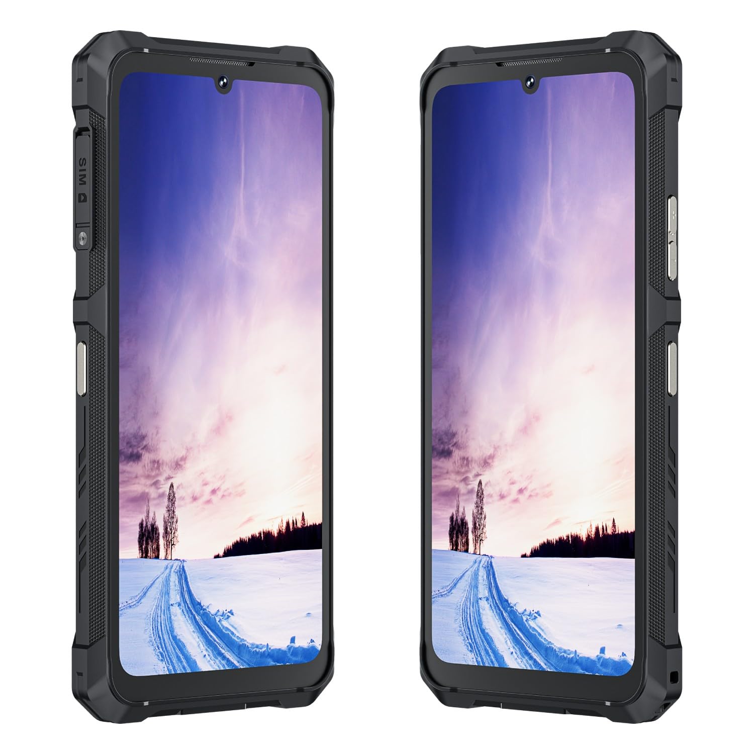 KingKong ES 3 – Smartfon 4G 6,74" HD+ 90Hz, 16 GB RAM (6 GB + 10 GB rozszerzone), 256 GB ROM, Aparat 48 MP, Bateria 10200 mAh, Android 15, Unisoc T615, Czarny