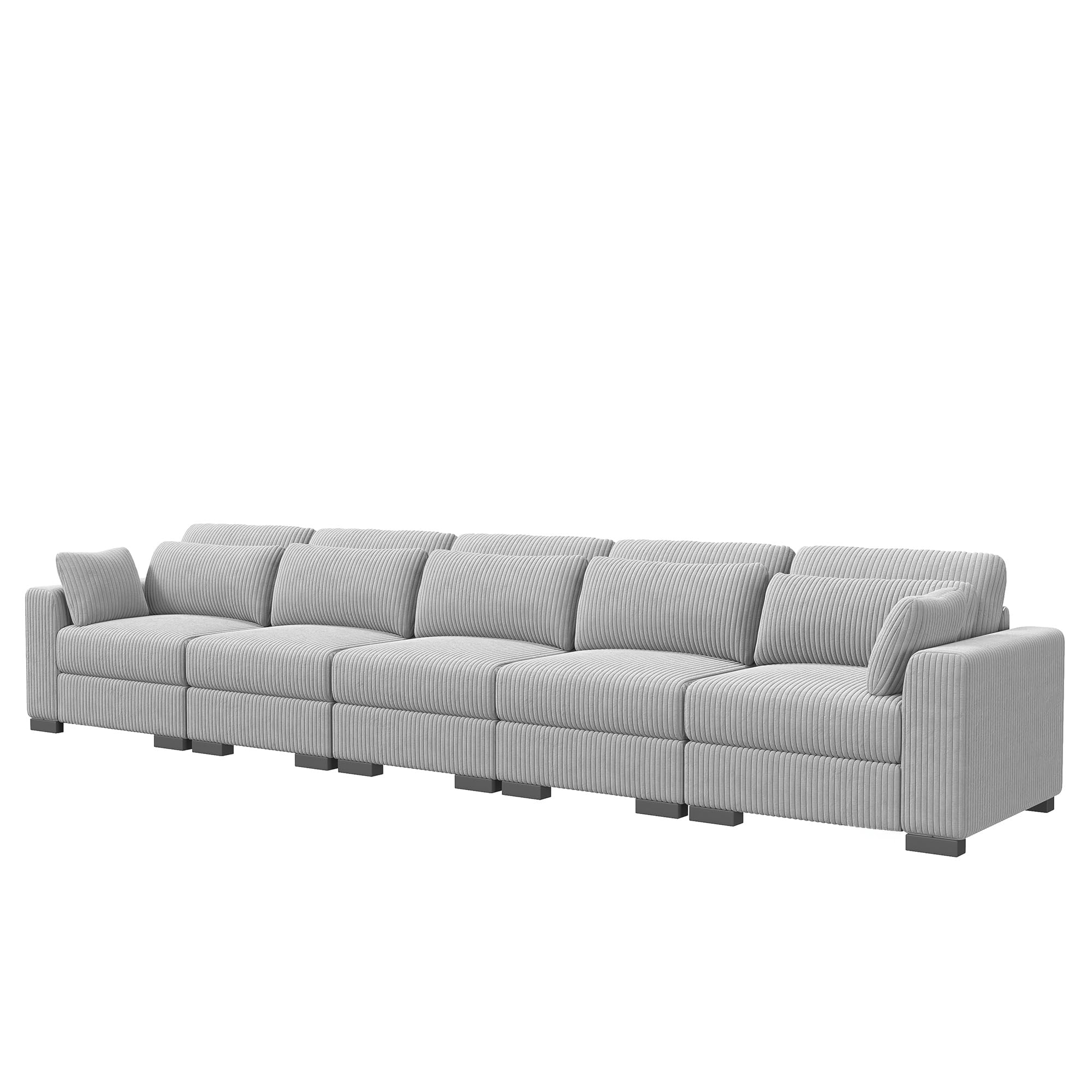 Sofá de 5 plazas con función de cama, sofás y sofás, sofá con función de dormir, sofá modular, pequeño para habitación juvenil, sofá con amplios reposabrazos para sala de estar, dormitorio