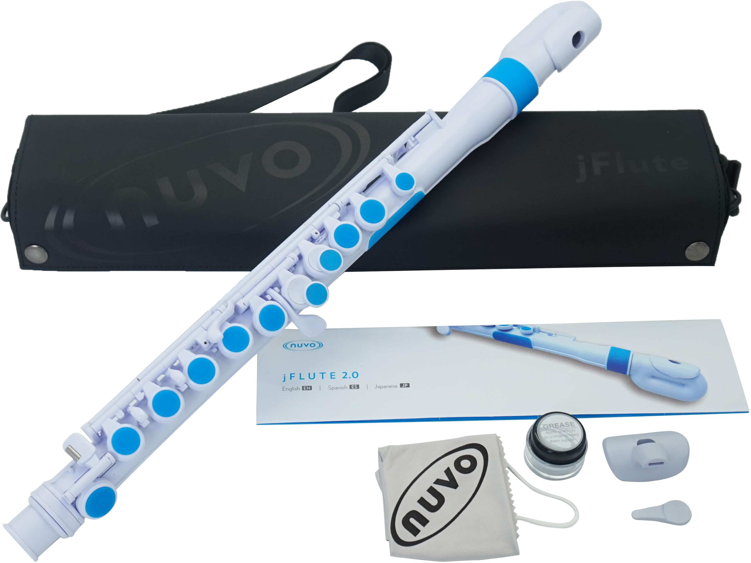 NUVO STUDENT FLUTE / jFLUTE 本体 Amazon.com: Nuvo jFlute Beginner Student Flute – White/Blue, Donut