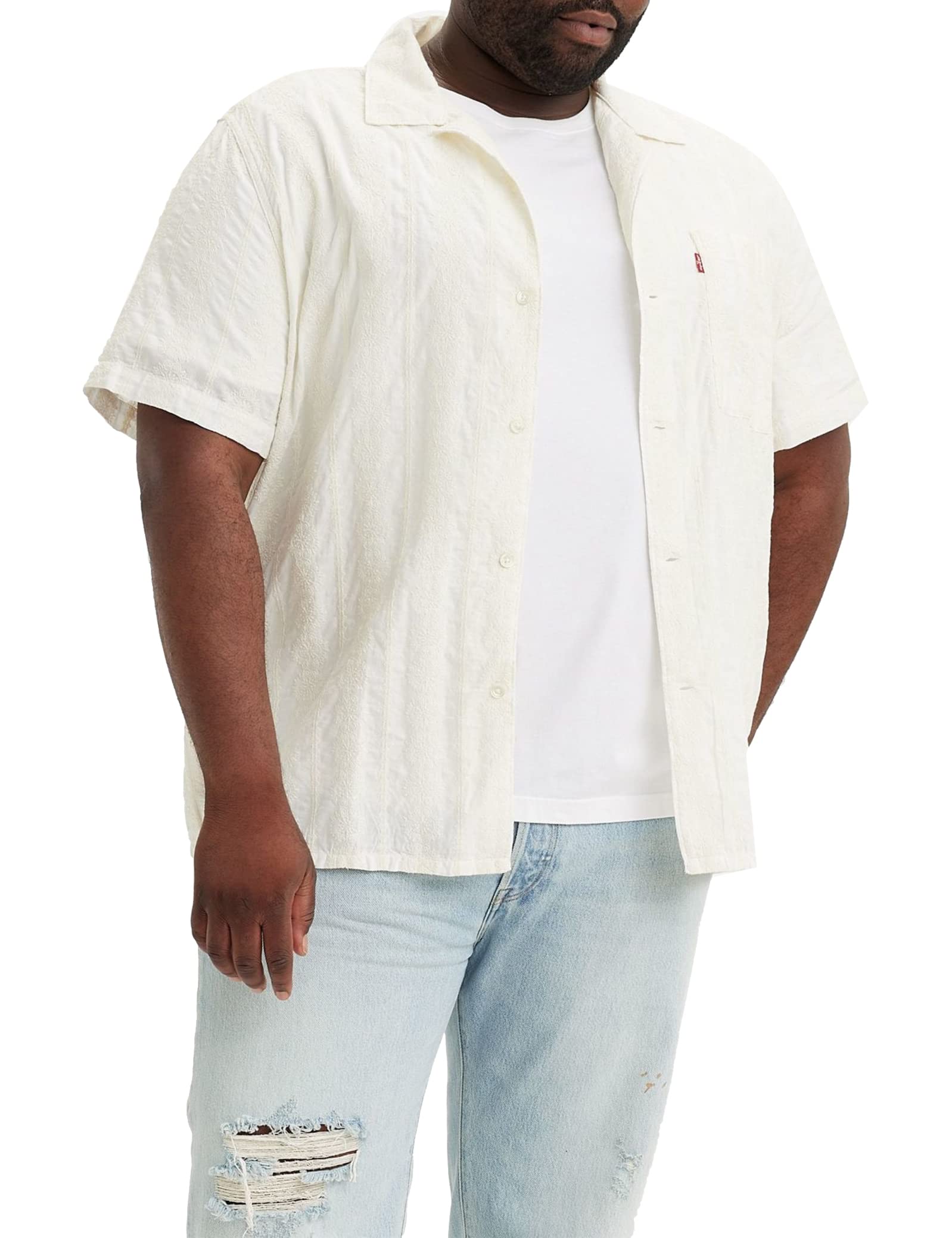 Levi's Big & Tall Sunset Camp Shirt Camiseta para Hombre
