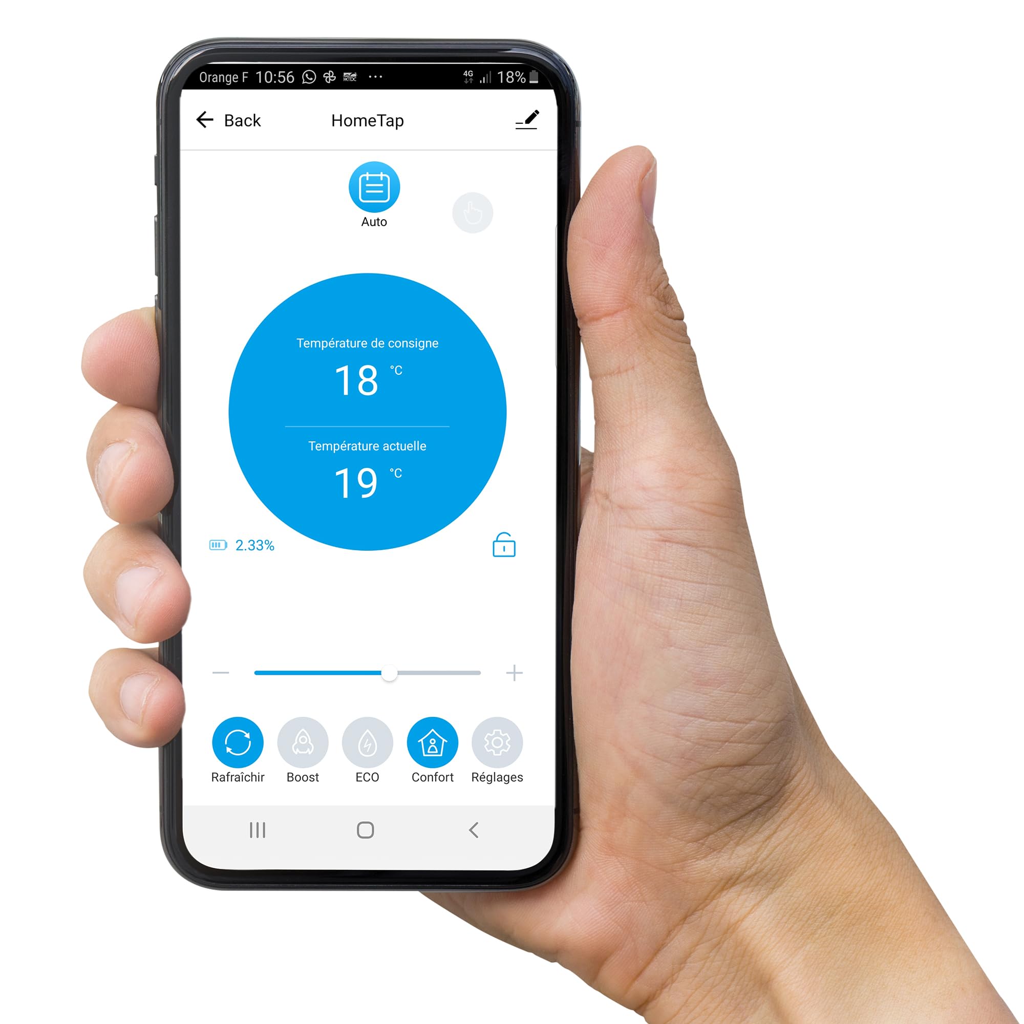Avidsen HomeTap 127061 Valvola Termostatica Wi-Fi Secondaria Connessa