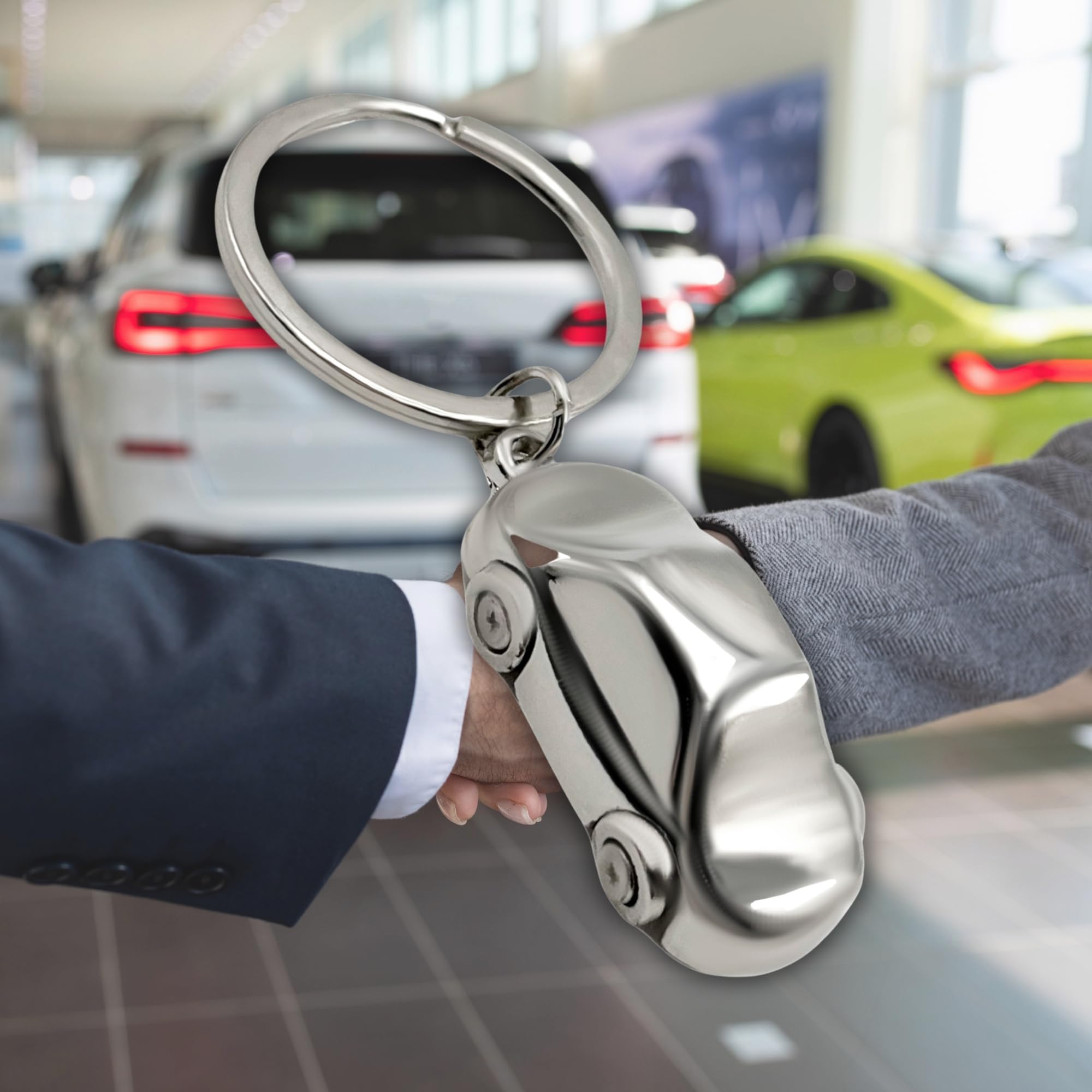 Llavero metálico en forma de coche, Key Chain car, 1 Unidad - imagen 7
