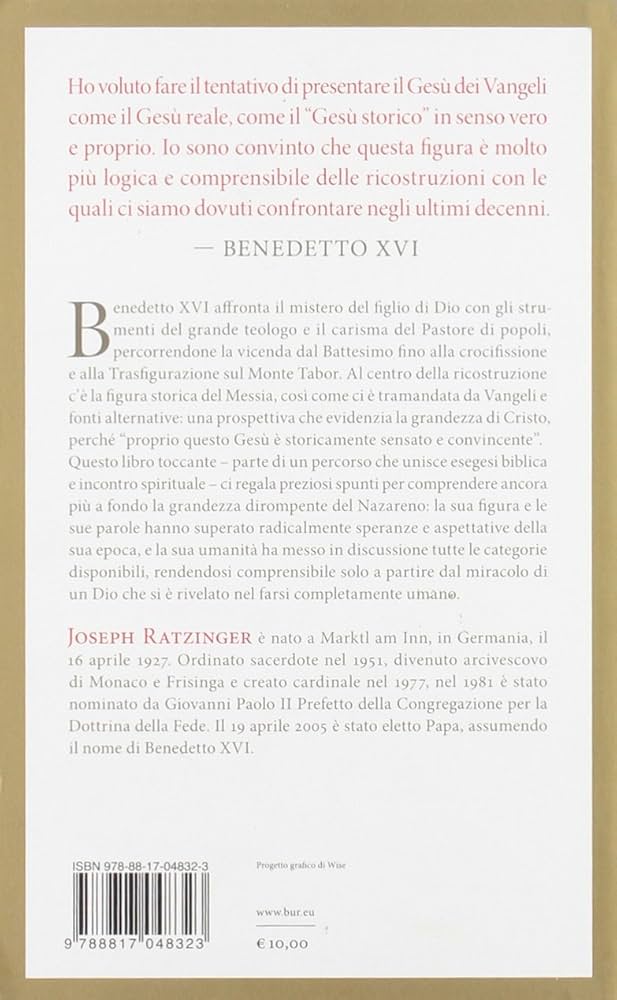 Gesù di Nazaret. Dal battesimo alla trasfigurazione