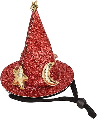 Sombrero de Halloween, sombrero de hámster, mini sombrero de animales pequeños, disfraz de animal pequeño, sombrero de mago de Halloween, disfraces