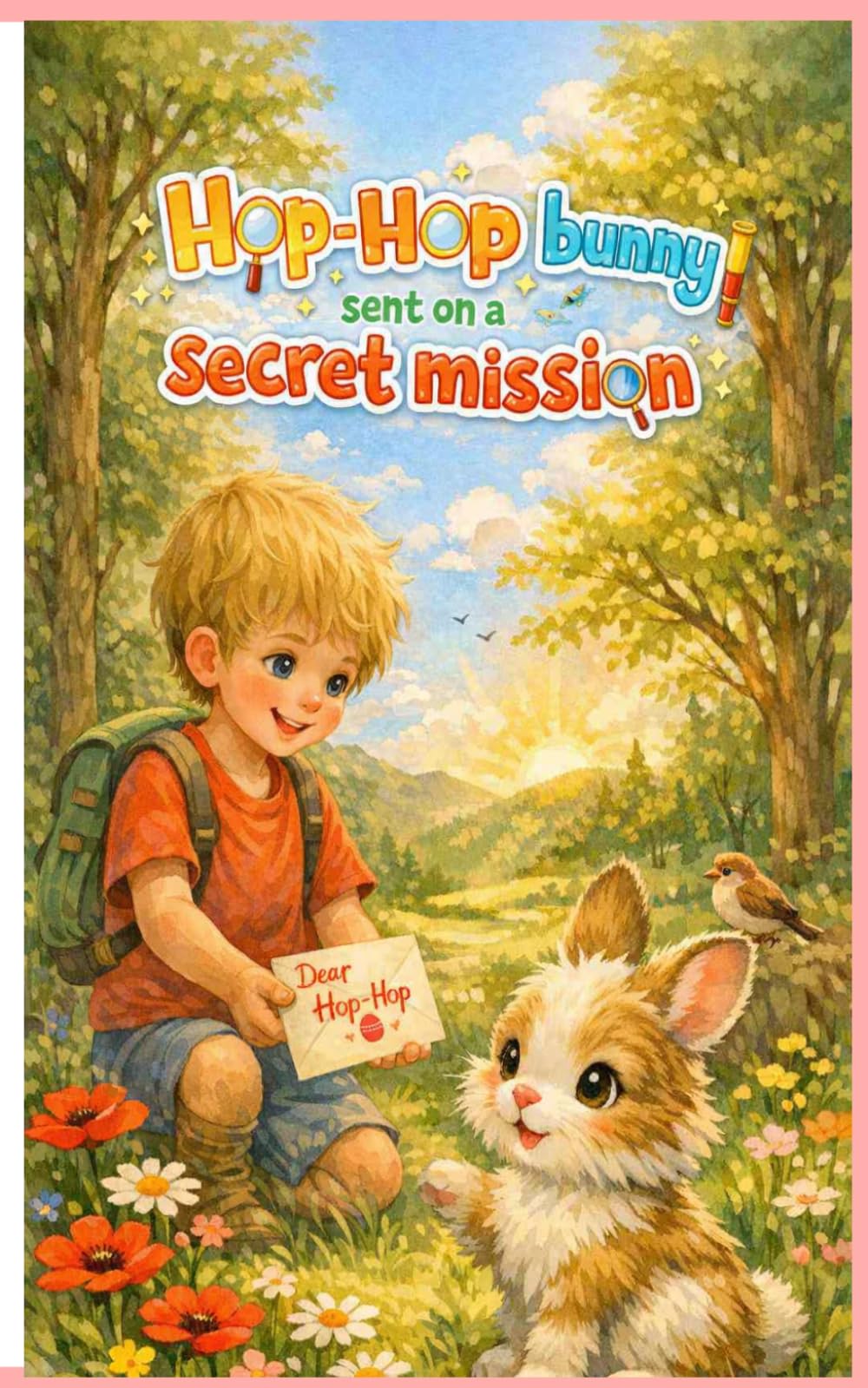 Hop-Hop bunny sent on a secret mission: Easter Mission (Tim and the Secret Letters)