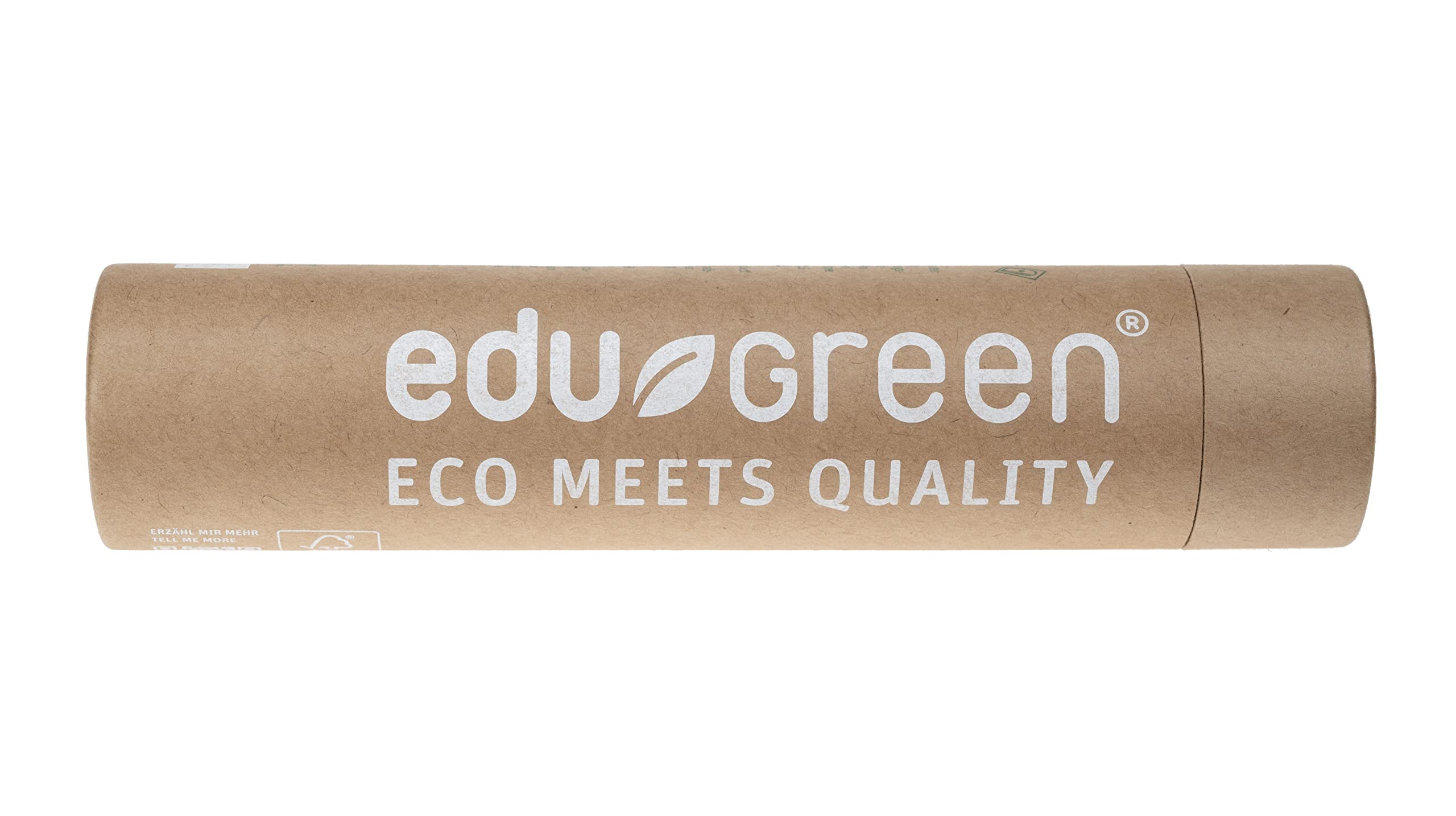 EduGREEN Set Matite Colorate Ecologiche: 16 Pezzi In Barattolo Di Cartone Per Bambini - 4