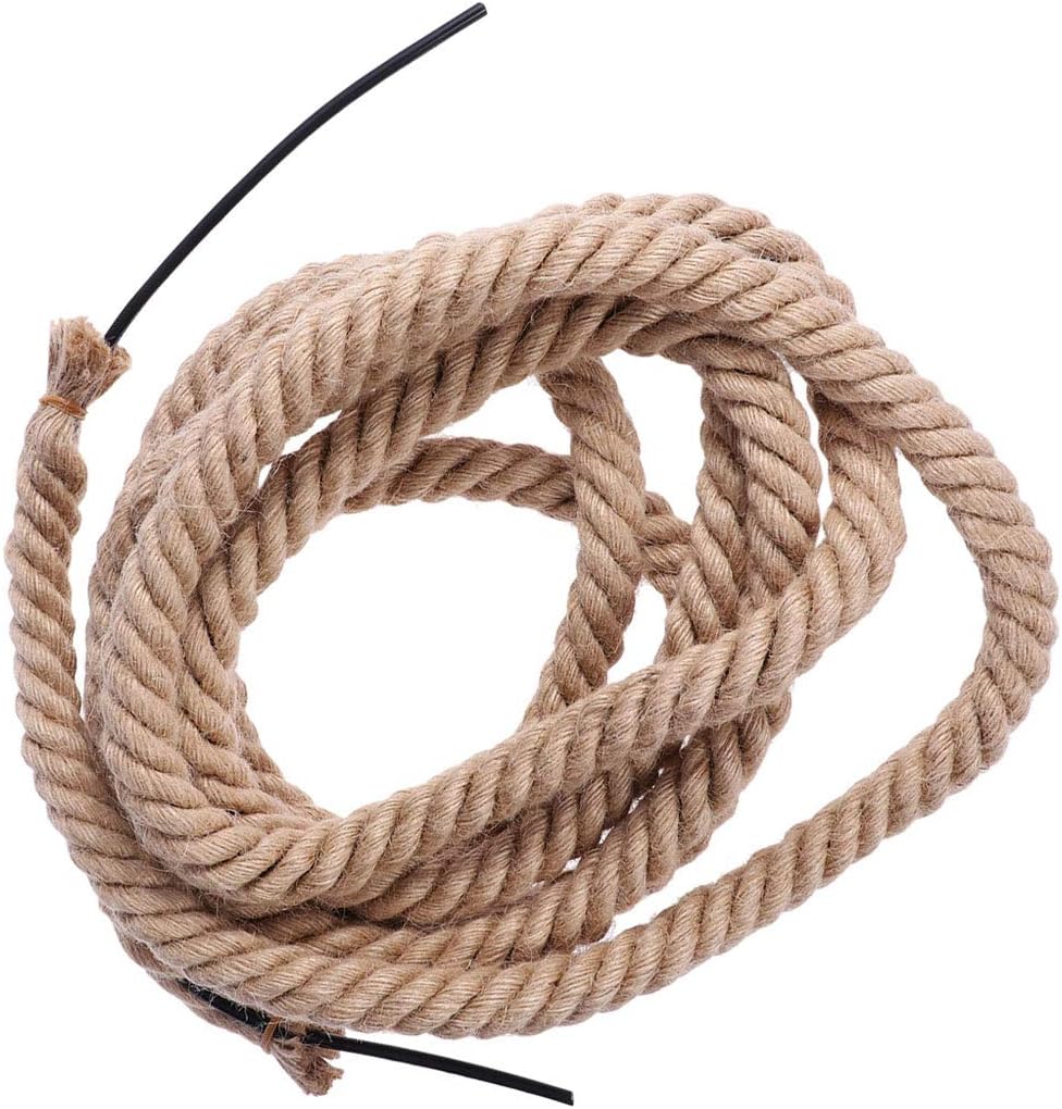 JINchao-Câble Electrique Textile Vintage pendentif lampe fil 18 jauge 2 conducteur 5m / 10m for ampoule vintage, suspension et autres antiquités industrielles DIY Projets