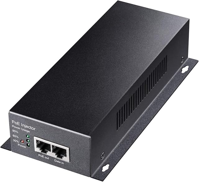 Cudy 90 Watts Gigabit PoE++ Injector, 10/100/1000Mbps PoE Adapter, 90W / 60W / 30W / 15.4W PoE Power Budget, PoE/PoE+ / PoE++ Adapter, IEEE 802.3af / 802.3at / 802.3bt Compliant, 48V ~ 52V (POE350)
