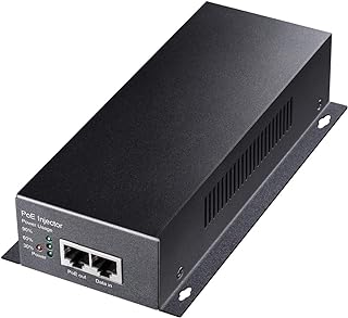 Cudy 90 Watts Gigabit PoE++ Injector, 10/100/1000Mbps PoE Adapter, 90W / 60W / 30W / 15.4W PoE Power Budget, PoE/PoE+ / PoE++ Adapter, IEEE 802.3af / 802.3at / 802.3bt Compliant, 48V ~ 52V (POE350)
