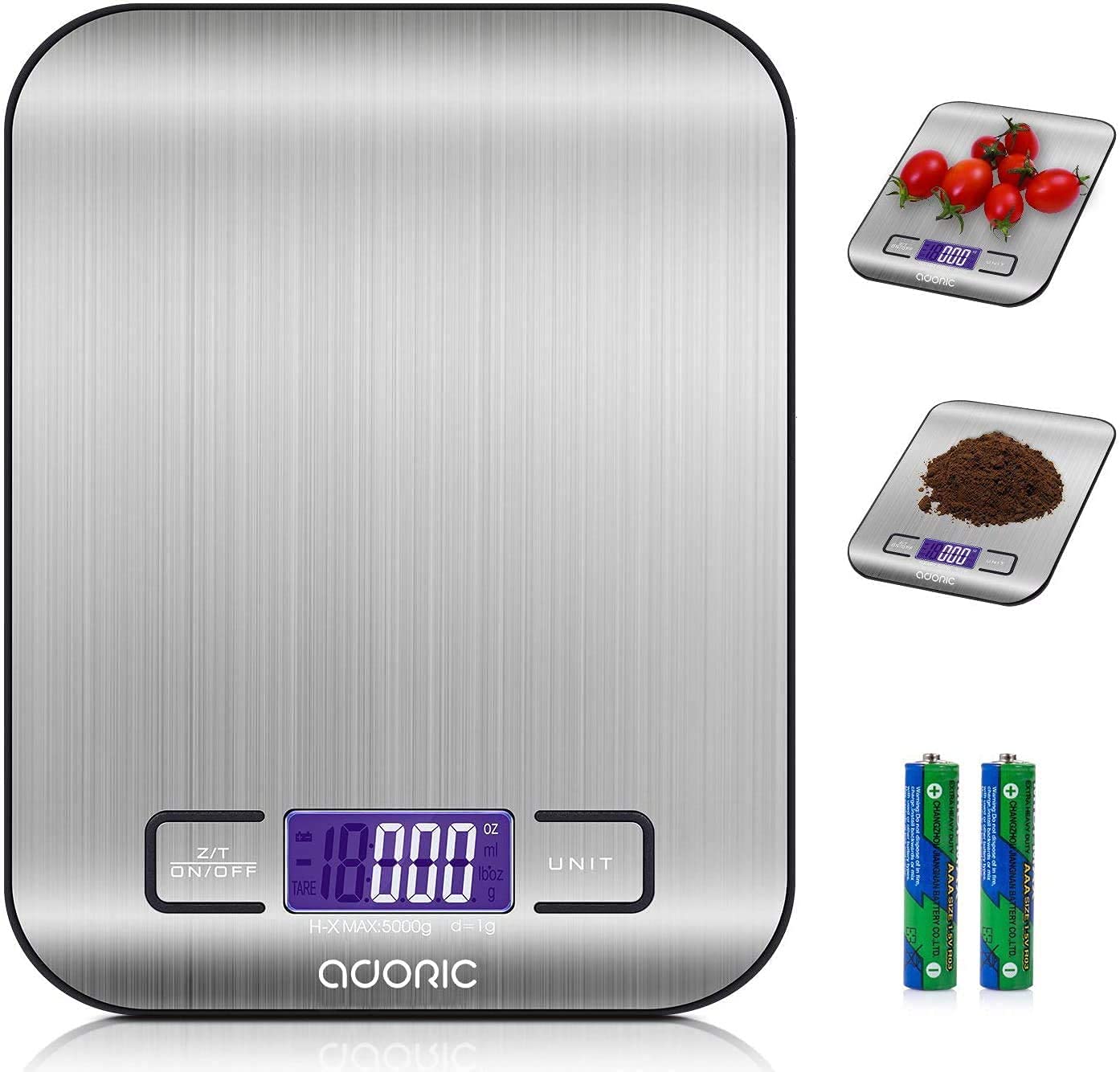 ADORIC Kitchen Scales Digital Scales Professional Electronic Scales