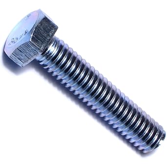 Hard to Find Fastener Tap Hex Bolts, Durable Corrosion-Resistant Steel Hex Head Bolt for Home Improvement, DIY, Construction, 5/16-18 x 1-1/2, Pack of 100