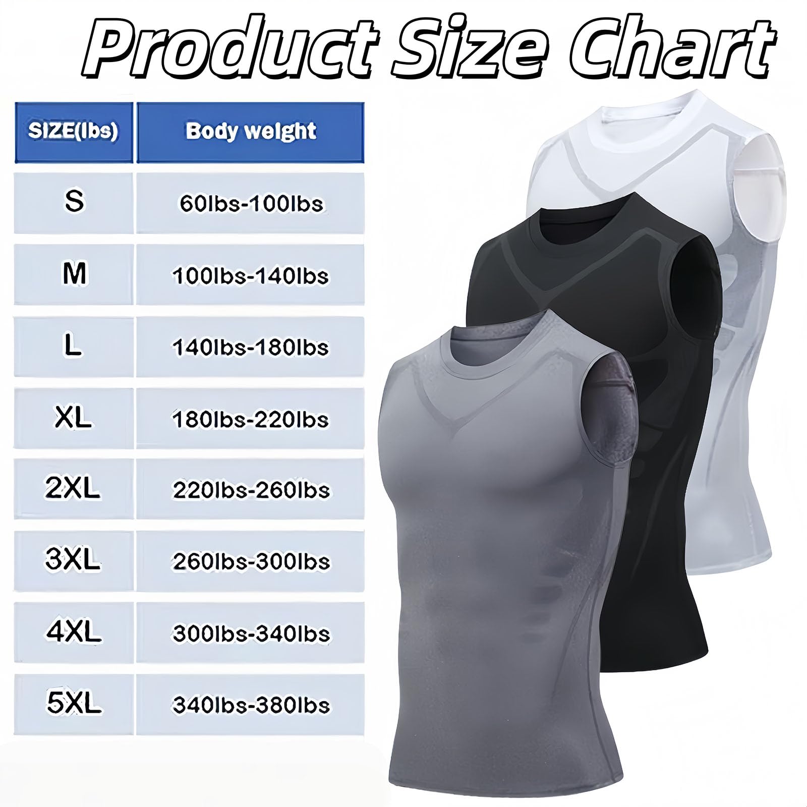 V-Boost V2 Compression Tank, Feel The Power of Confidence, Energy & Strengt