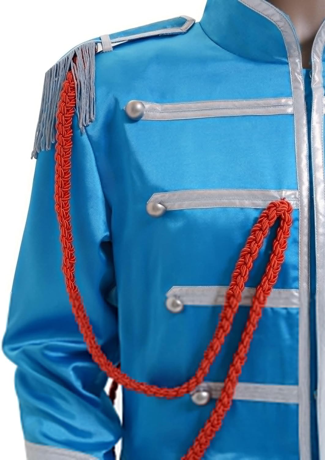 Men's 1960's British Pop-Star Costume Adults 60's Rock Band Musician Cosplay Jacket Costume Suit - Image 4