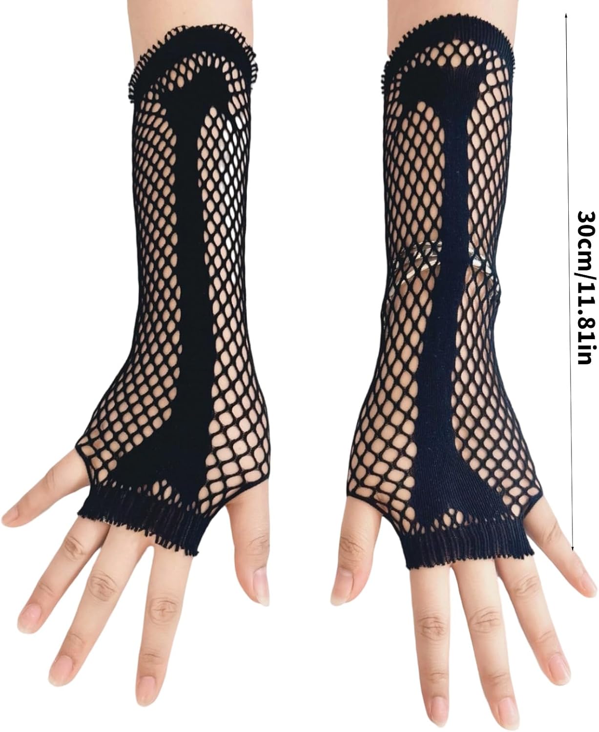 Stretchable Mesh Arm Covers Soft Spandex Fabric Women's Long Gloves Costume Accessory For Carnivals Theme Party Fashion Arm Sleeves