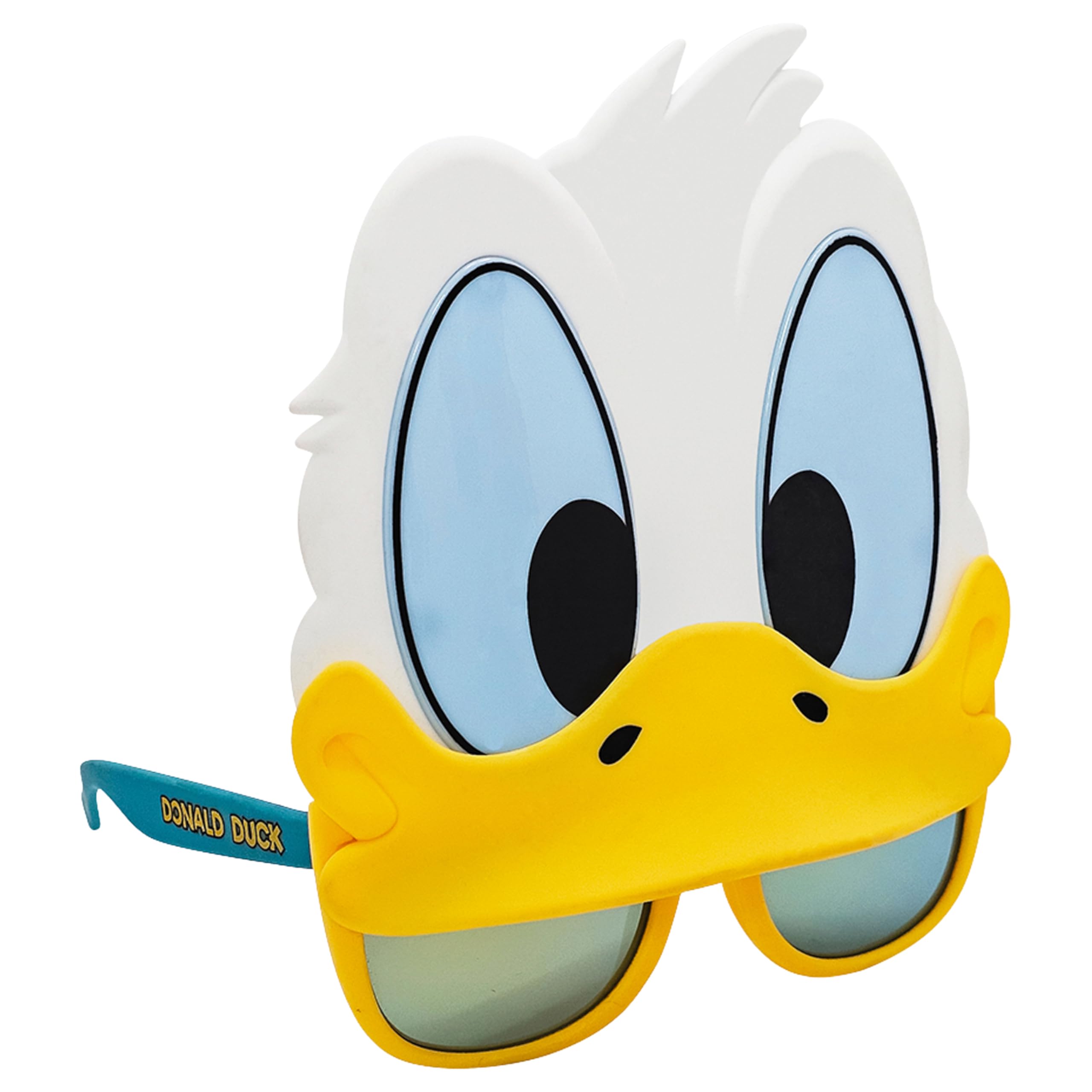 Donald Duck Official Disney Sunglasses | Vacation, Park or Costume Accessory | UV 400 | One Size Fits Most Adults