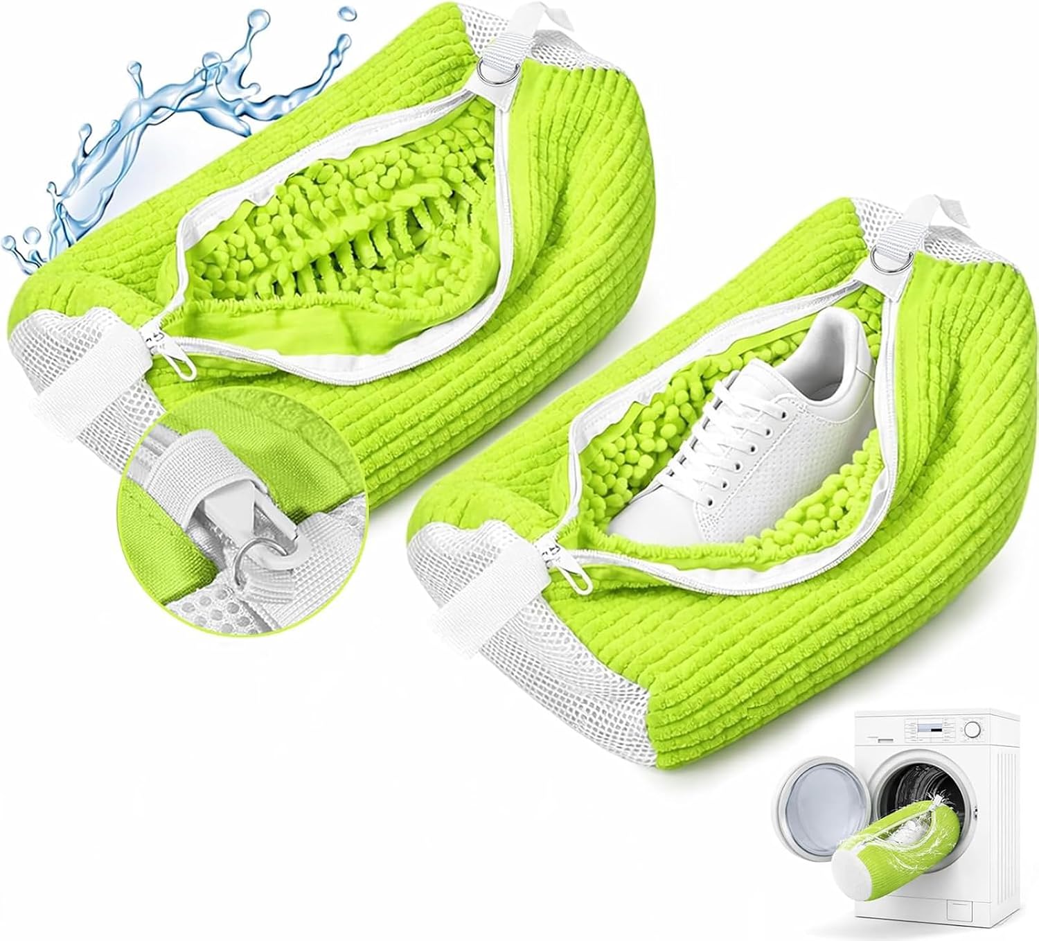 Shoe Washing Machine Bag, Shoe Laundry Bag for Washer and Dryer