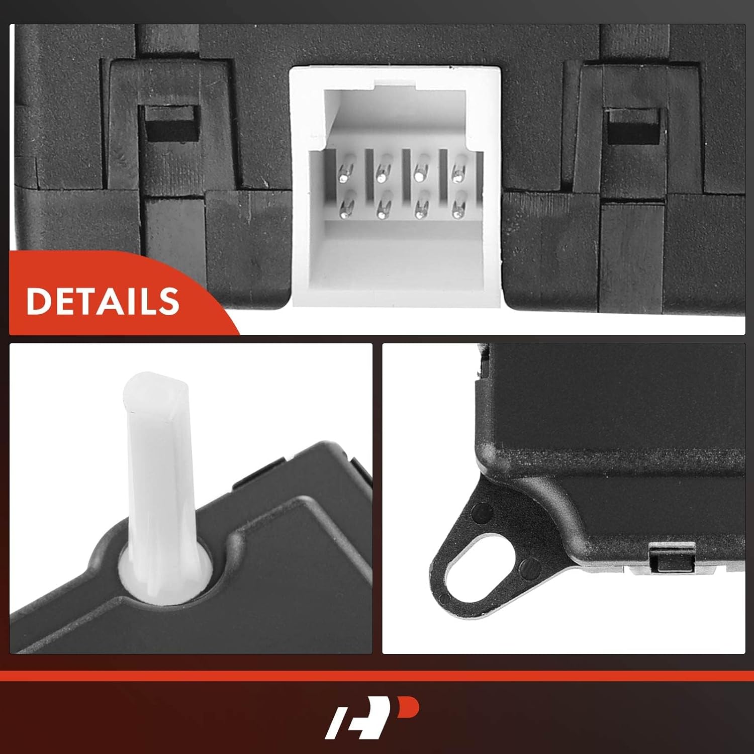 A-Premium HVAC Heater Blend Door Actuator, Compatible with Ford F-250 2005-2007, F-350 2005-2007, F-250 Super Duty 2005-2007, F-350 Super Duty 05-07, Main, Temperatur Actuator, Replace# 3C7Z19E616AA