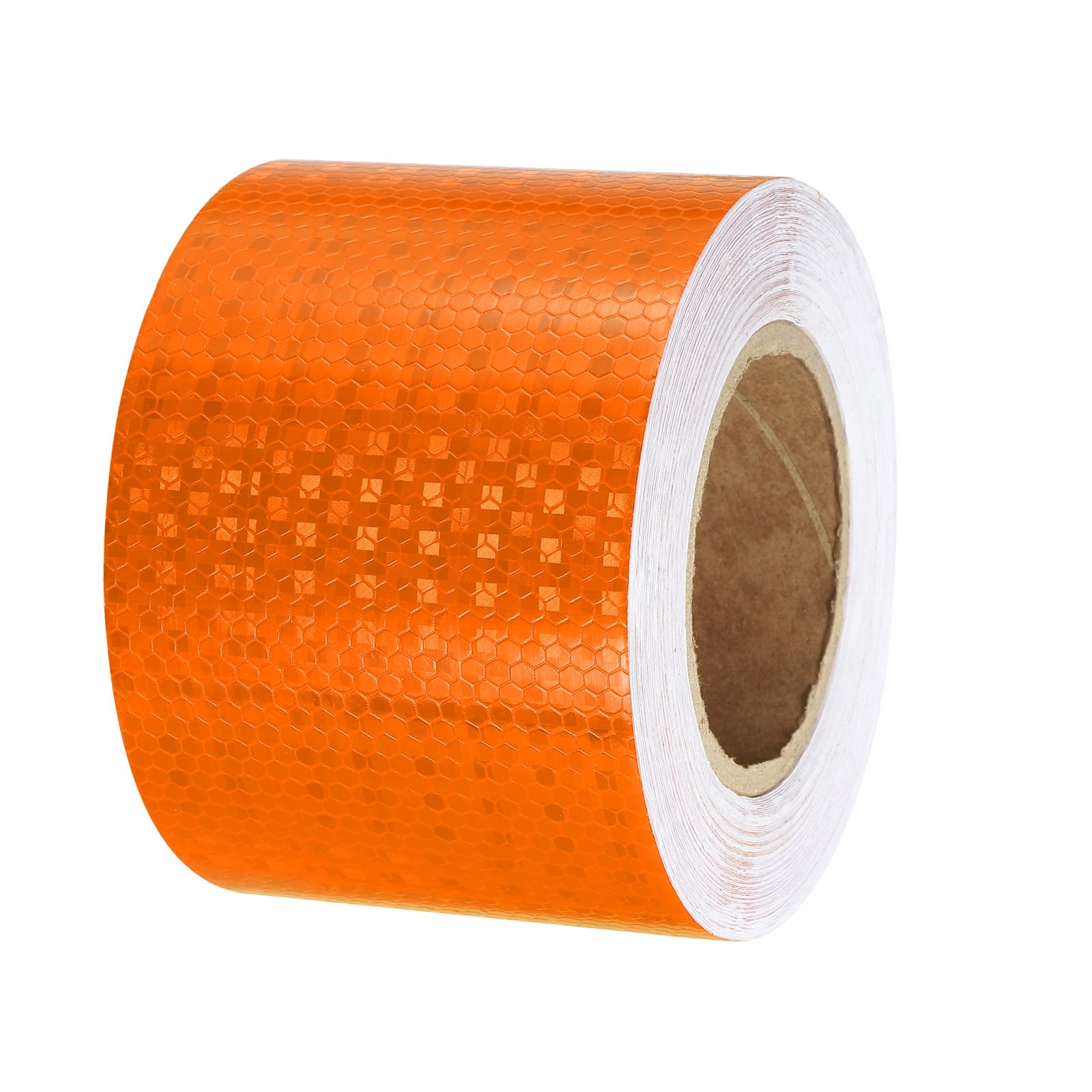 PATIKIL Reflective Tape, 1 Roll 4 Inch x 82 Ft Waterproof Self Adhesive High Visibility Caution Warning Safety Tape Reflector for Trucks Trailers Cars