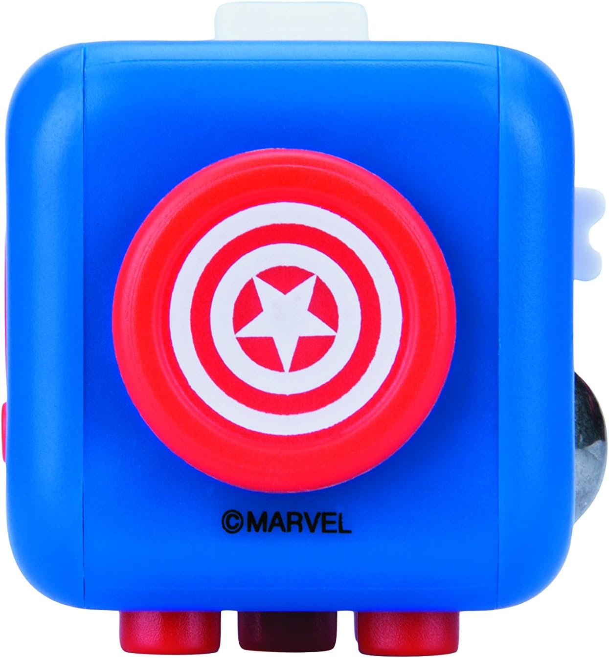 Buy Antsy Labs Marvel Character Fidget Cube Captain America Design Six Functional Sides W Anxiety Relief Stone Hellip Online In Indonesia B0749w9ztz