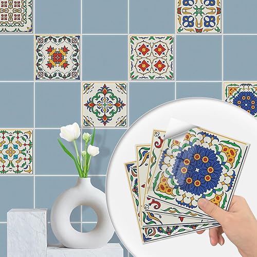 Adhesivo grueso para azulejos de despegar y pegar, pegar en azulejos de pared para cocina, azulejos de pared, calcomanías de baño, vinilo disponible en Yaxa Colombia