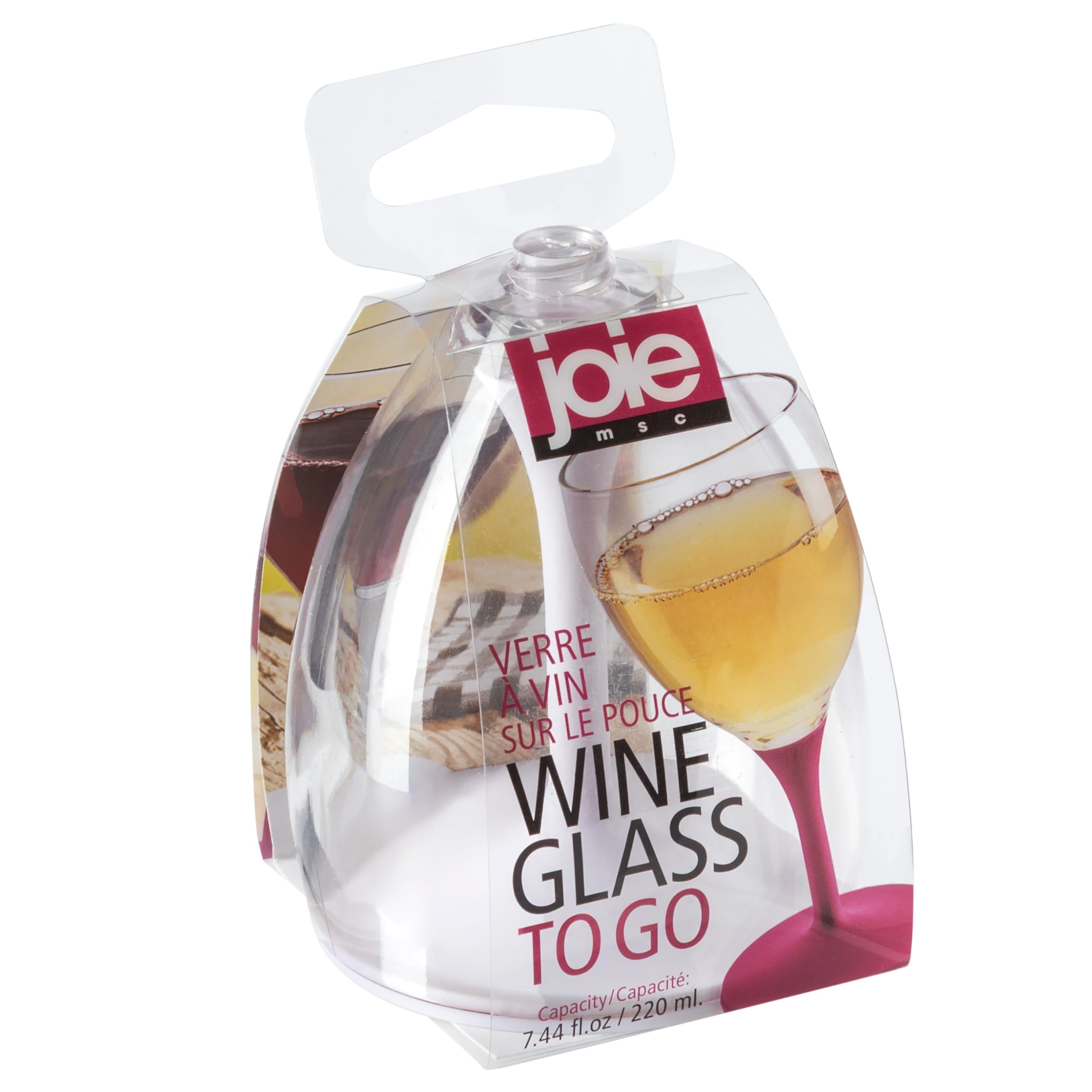 Amazon.com | Joie Wine Glass To Go, Portable Wine Glass, Detachable Stem,  BPA-free: Wine Glasses