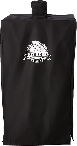 Miniatura 2 de Pit Boss 73350 - Cubierta para ahumador eléctrico vertical, serie 3, color negro de 10 pulgadas