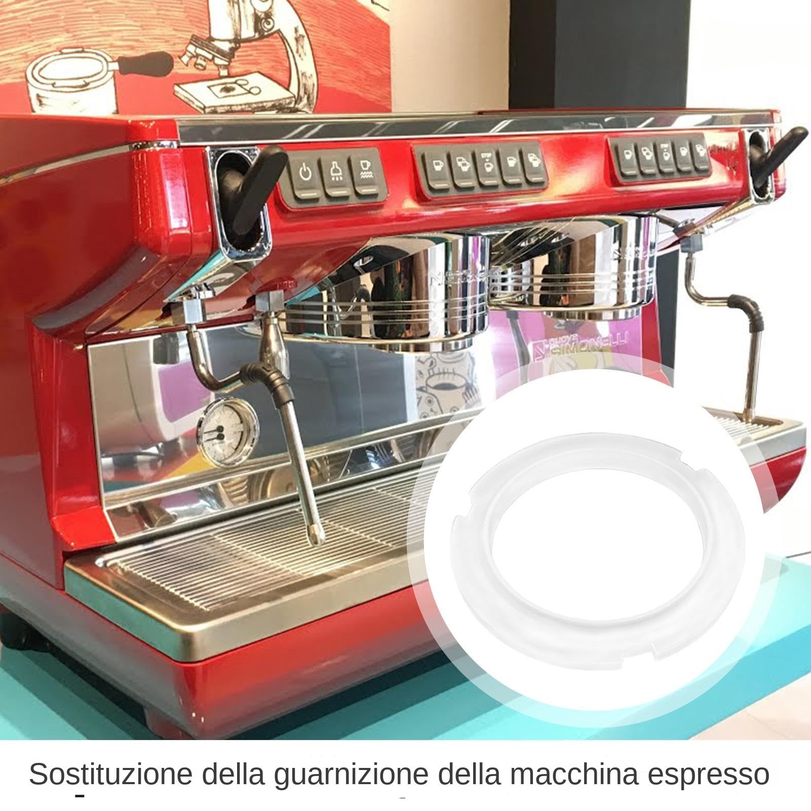 Guarnizione Silicone Per Macchina Caffè Guarnizione Testa Gruppo In Silicone Per Gaggia Classic - Aggiornamento Compatibile Con Baby/Tebe Sega Gattuccio A Batteria - Foto 8