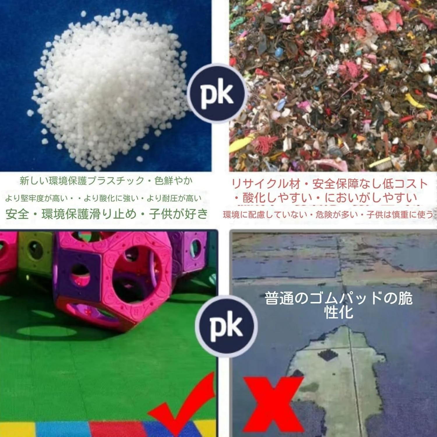 Oanawy バルコニーガーデン床マット商業用排水マット人工芝設置タイプ滑り止め玄関廊下プールサイドガーデンタイルガレージ駐車場 (