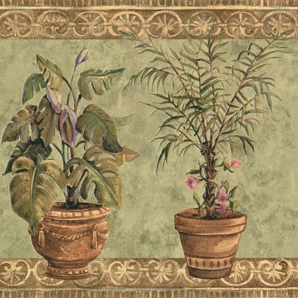 Bordure papier peint fleurs pour insuffler de la douceur dans la chambre