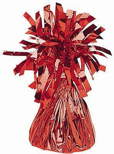 Miniatura 7 de Globo de aluminio pequeño de color rosa, 6 onzas (1 unidad), tono rosa vibrante, perfecto para estabilizar globos y decoraciones de fiesta