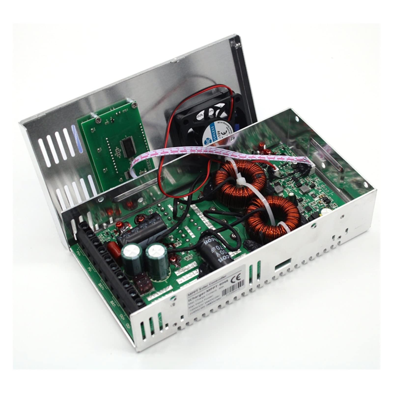 Contrôleur de chargeur solaire MPPT 60A et régulateur de Charge solaire de panneau solaire 12V 24V 36V 48V batterie PV entrée 190VOC
