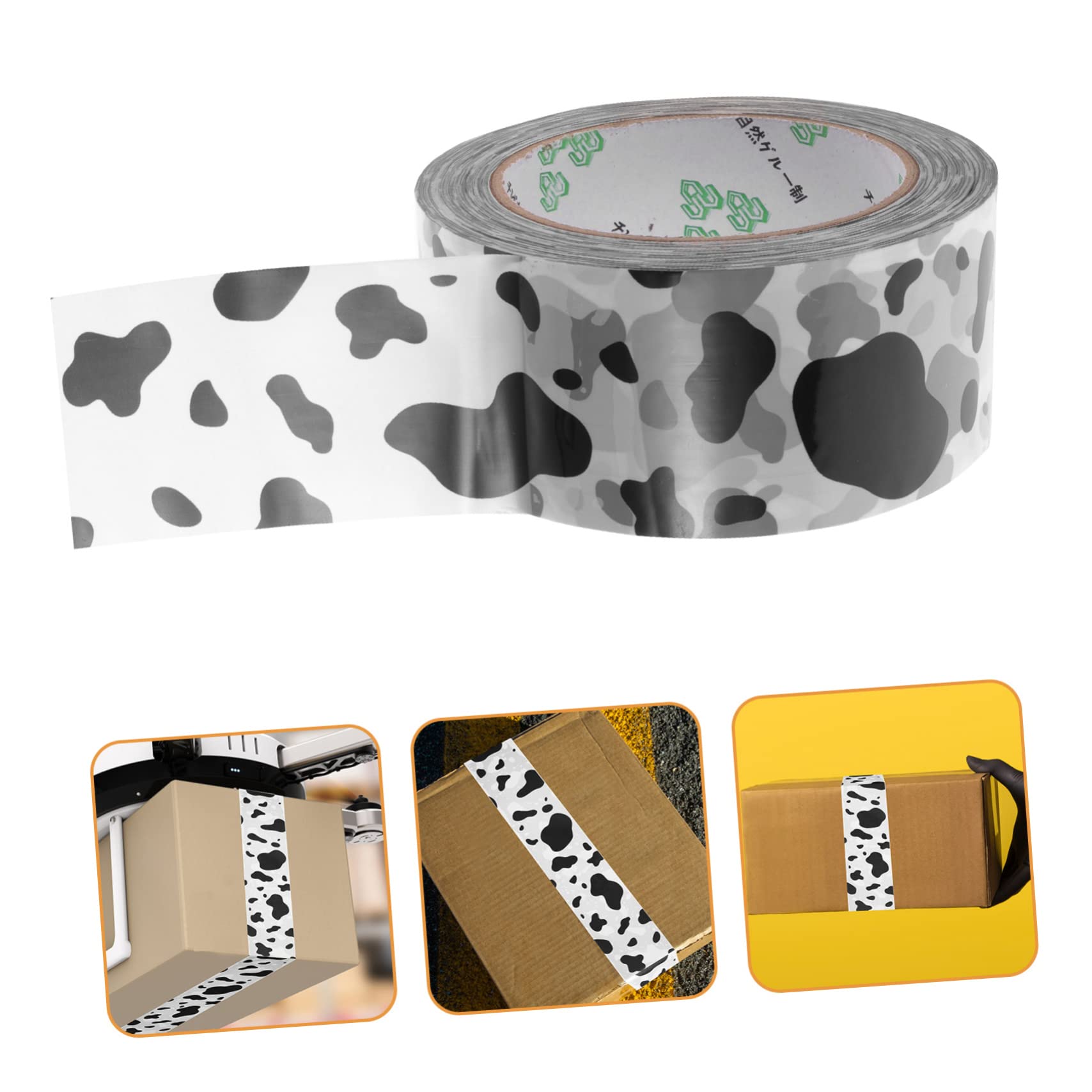 Gadpiparty 5 Nastro Adesivo Decorativo per Confezioni con Latte Nastro per Ufficio e Casa Resistente e Facile Utilizzare per Scuola e Imballaggi Cartoni