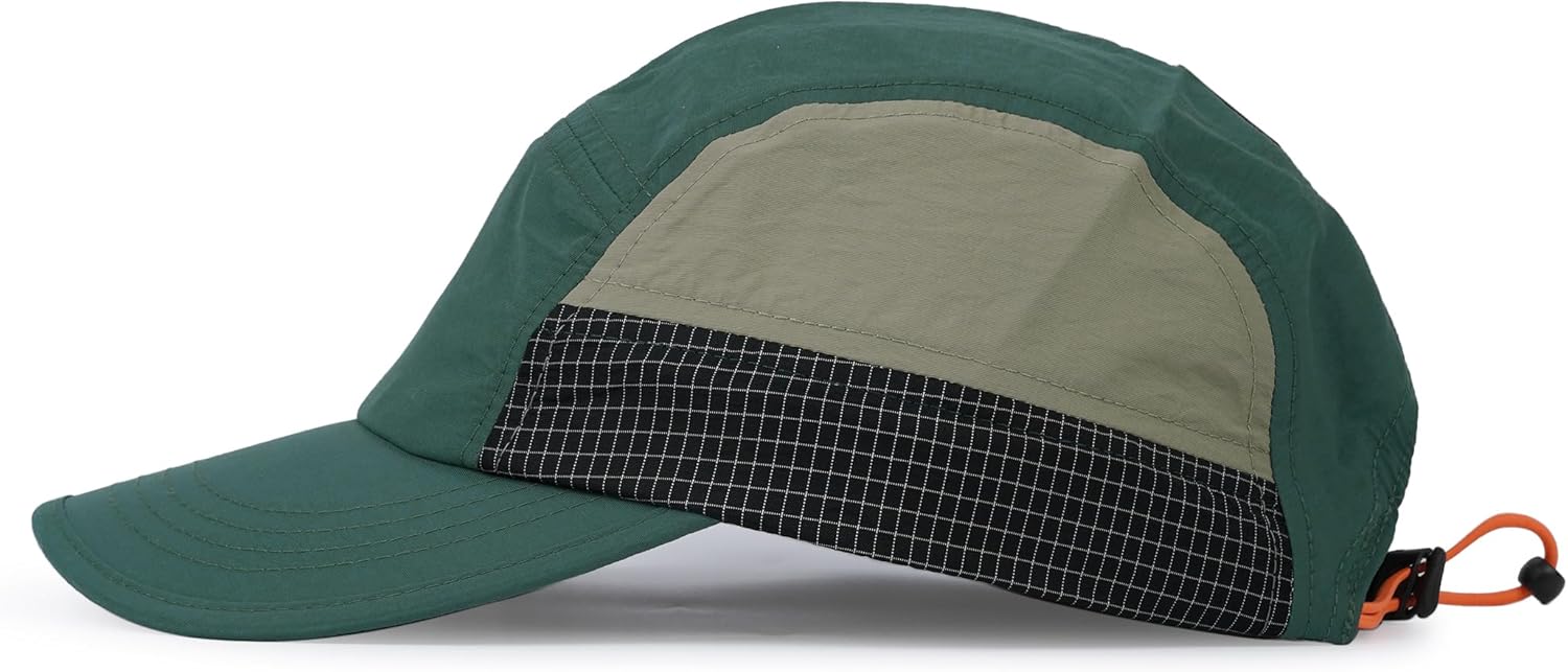 Clakllie Quick Dry 5 Panel Cap for Men Women Lightweight Baseball Cap Waterproof Hiking Cap UPF 50+ Outdoor Sports Cap - Image 2