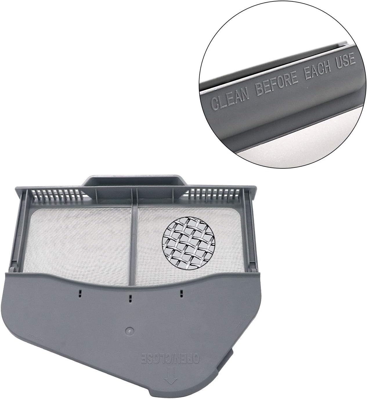 AMI PARTS DC97-16742A Dryer Lint Filter Case Screen Replacement Parts - Compatible with Samsung Dryer DV45H7000EW/A2 DV40J3000GW/A2 : Appliances
