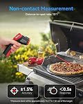 Wintact Laser Infrared Thermometer Gun -58℉ to 1094℉(-50℃ to 590℃) Non-Contact Digital Surface Temperature Gun with Max-Min Measure for Cooking Food, Pizza Oven, Grill, Griddle, HVAC NOT for Humans