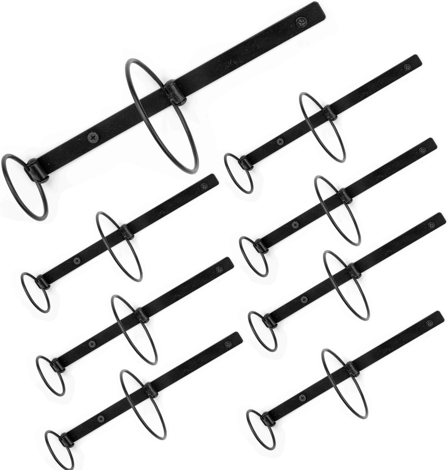 AQAREA Wall Mount Wine Rack Holder Metal Wine Bracket for