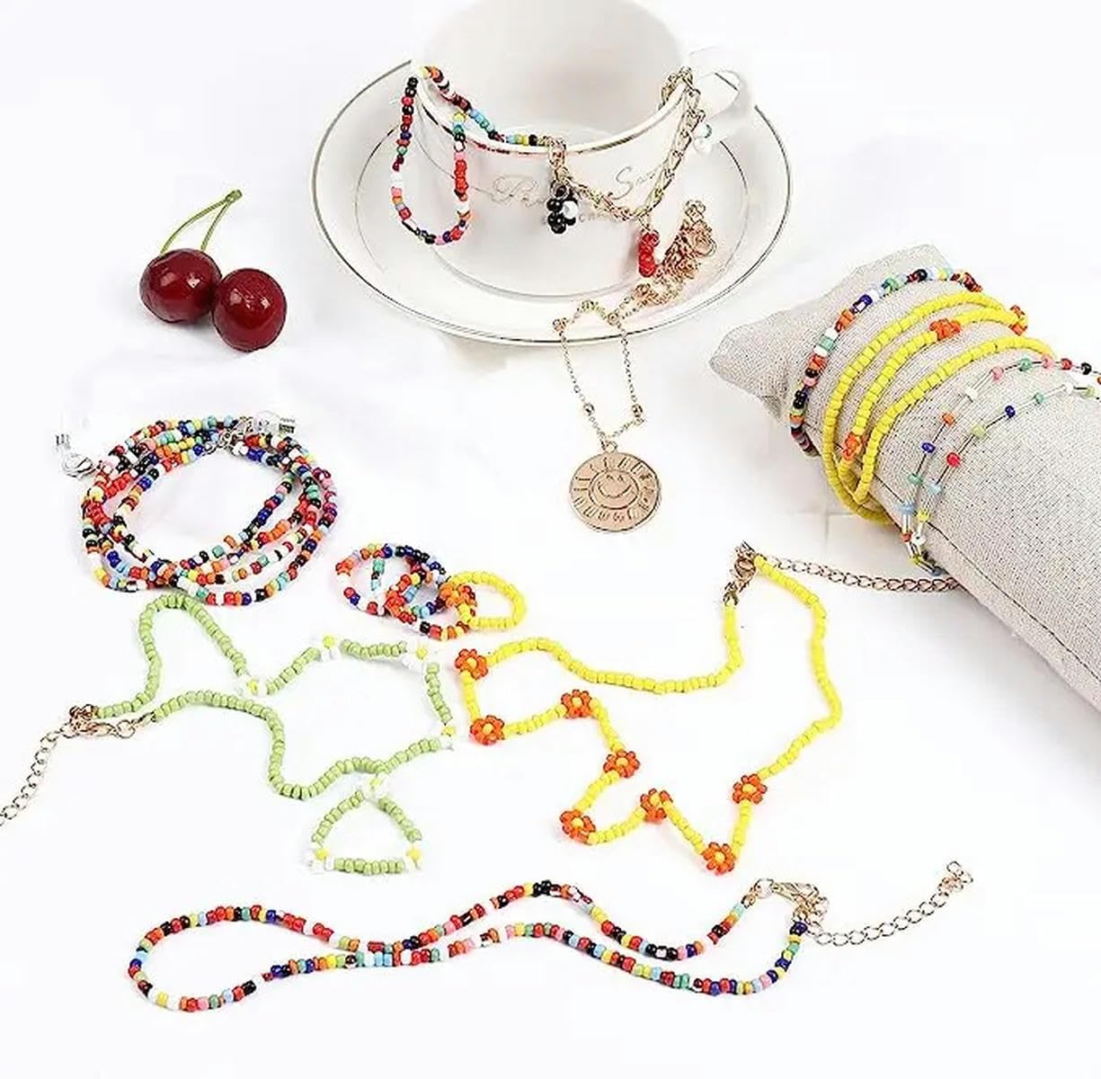Lot De Perles De Rocaille Bâton - Environ 39 Perles / 10gr (Longueur 30mm, Diamètre 2.3mm) | Fournitures Créatives