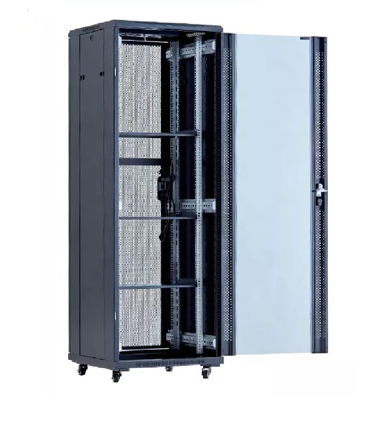 XForm Floor Stand Server Rack Cabinet 32U - 600mm (W) x 600mm (D) x 1600mm (H) - 1 Shelf + 2 Fan