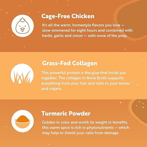 Miniatura 8 de Dr Kellyann - Colágeno en polvo de caldo de hueso 7 porciones 1 caja polvo de colágeno hidrolizado de carne 100 alimentada con hierba para dietas