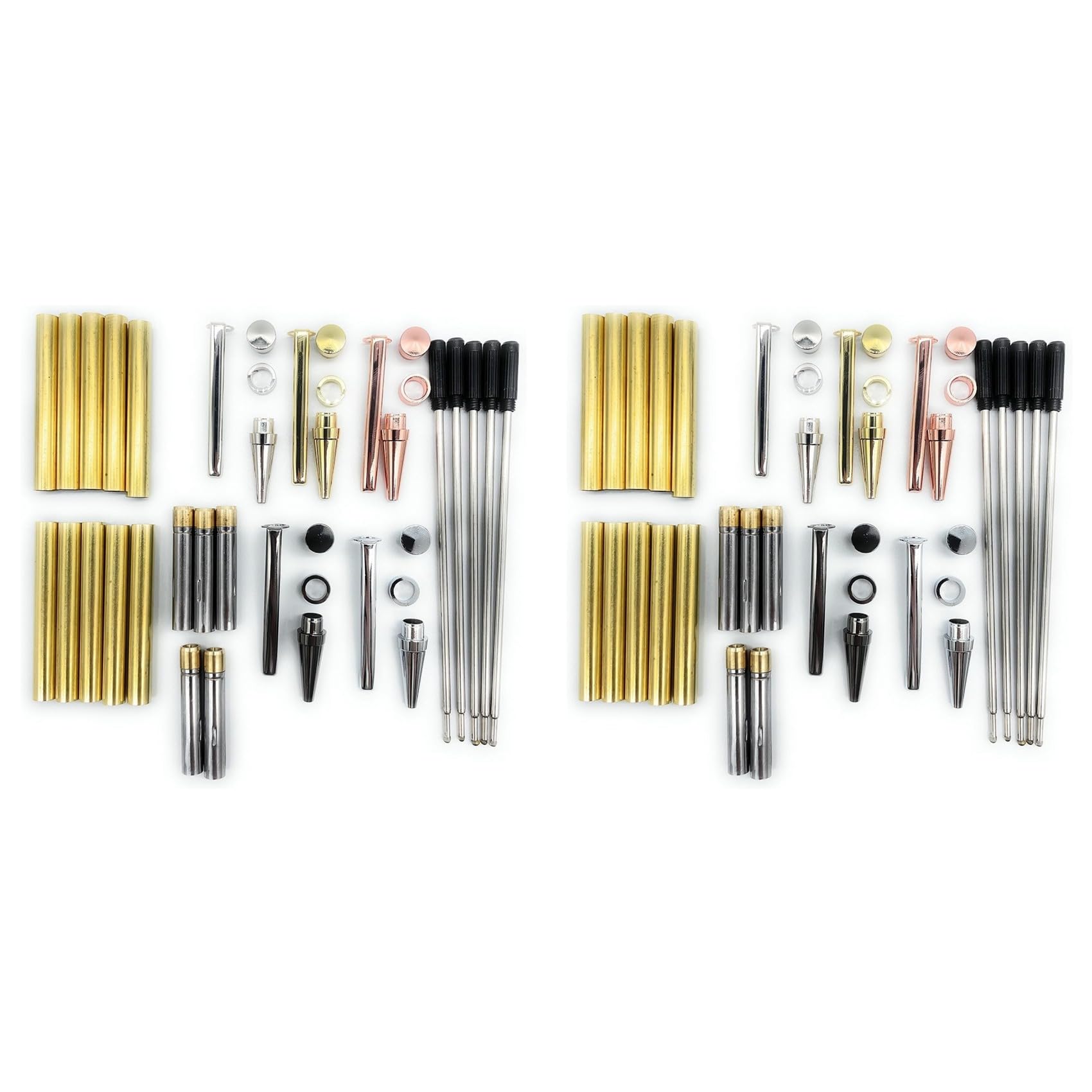 Jnchdghwa As Shown Wooden Twister Pen Set 10-Pack Finishes 7Mm Twister Pen Set