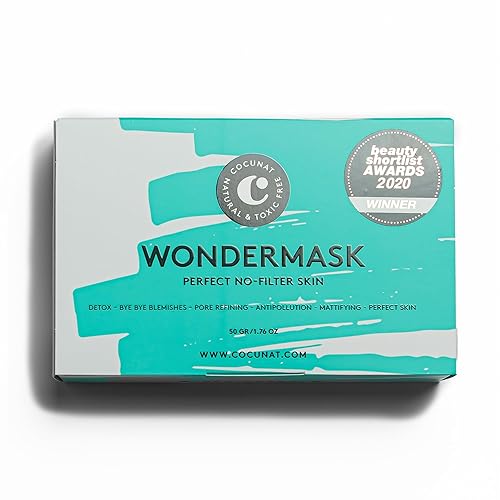 Miniatura 6 de COCUNAT - Wondermask - Mascarilla Facial Limpiadora - Detoxifica, Exfolia y Equilibra - Cierra y Afina los Poros - Pieles Mixtas y Grasas - Elimina